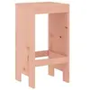 Image de Tabourets de bar 2 pcs 40x36x75 cm bois massif Douglas