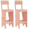 Image de Tabourets de bar 2 pcs 40x48,5x115,5 cm bois massif douglas