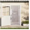 Image de Rideau de porte transparent 200 mmx1,6 mm 50 m PVC, bande de porte, rideau de bande pvc, rideau de porte pvc 153862