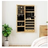 Image de Armoire à bijoux avec miroir et éclairage LED mural353237