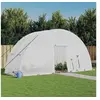 Image de Serre avec cadre en acier blanc 12 m² 6x2x2,85 m, polytunnel, serre à cadre froid, serre pour tomate, serre de 364091