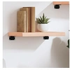 Image de Wandschap 40x20x4 cm onbehandeld massief eikenhout363504