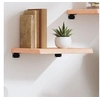 Image de Wandschap 40x40x(2-4) cm onbehandeld massief eikenhout363510