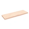 Image de Wandschap 60x20x2 cm onbehandeld massief eikenhout363521
