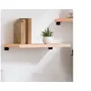 Image de Wandschap 60x40x(2-4) cm onbehandeld massief eikenhout363528
