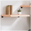 Image de Wandschap 60x50x(2-6) cm onbehandeld massief eikenhout363532
