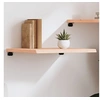 Image de Wandschap 60x60x(2-4) cm onbehandeld massief eikenhout363534