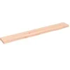 Image de Wandschap 80x10x2 cm onbehandeld massief eikenhout363536