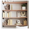 Image de Wandschap 80x30x2 cm onbehandeld massief eikenhout363542