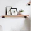 Image de Wandschap 60x10x2 cm behandeld massief eikenhout lichtbruin363638