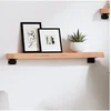 Image de Wandschap 60x10x4 cm behandeld massief eikenhout lichtbruin363639