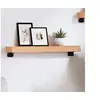 Image de Wandschap 60x10x6 cm behandeld massief eikenhout lichtbruin363640