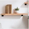 Image de Wandschap 60x20x4 cm behandeld massief eikenhout lichtbruin363642