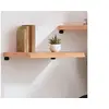 Image de Wandschap 60x50x(2-6) cm behandeld massief eikenhout lichtbruin363652