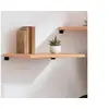 Image de Wandschap 60x60x(2-4) cm behandeld massief eikenhout lichtbruin363654