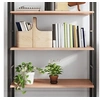Image de Wandschap 100x40x2 cm behandeld massief eikenhout lichtbruin363683
