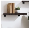 Image de Wandschap 40x30x(2-4)cm behandeld massief eikenhout donkerbruin363747