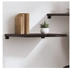 Image de Wandschap 60x50x(2-4)cm behandeld massief eikenhout donkerbruin363771