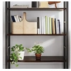 Image de Wandschap 100x60x2 cm behandeld massief eikenhout donkerbruin363809
