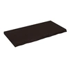 Image de Etagère murale gris foncé 120x60x6 cm bois chêne massif traité 363819