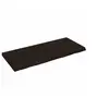 Image de Etagère murale gris foncé 140x60x6 cm bois chêne massif traité 363827