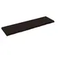 Image de Etagère murale gris foncé 180x50x6 cm bois chêne massif traité 363841