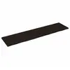 Image de Etagère murale gris foncé 200x50x4 cm bois chêne massif traité 363848
