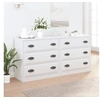 Image de Buffets 2 pcs blanc bois d'ingénierie3185239