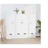 Image de Buffets 3 pcs blanc bois d'ingénierie3185295