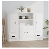 Image de Buffets 3 pcs blanc bois d'ingénierie3185311