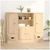 Image de Buffets 3 pcs chêne sonoma bois d'ingénierie3185314