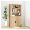 Image de Buffet haut Chêne sonoma Bois d ingénierie