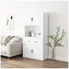 Image de Buffet haut Blanc Bois d'ingénierie3185367