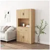 Image de Buffet haut Chêne sonoma Bois d'ingénierie3185370