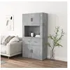 Image de Buffet haut Gris béton Bois d'ingénierie3185371