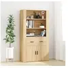 Image de Buffet haut Chêne sonoma Bois d ingénierie