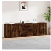 Image de Buffets 3 pcs Chêne fumé Bois d'ingénierie3185404