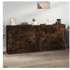 Image de Buffets 2 pcs chêne fumé bois d'ingénierie3185412
