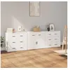 Image de Buffets 3 pcs Blanc Bois d'ingénierie3185423