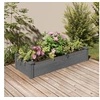 Image de Lit surélevé de jardin doublure 120x45x25 cm bois massif sapin 364288