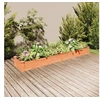 Image de Lit surélevé de jardin doublure 240x45x25 cm bois massif sapin 364296