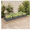 Image de Lit surélevé de jardin doublure 240x60x25 cm bois massif sapin 364300