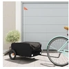 Image de Remorque de vélo noir 30 kg fer