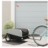 Image de Remorque de vélo noir et gris 45 kg fer