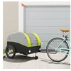 Image de Remorque de vélo noir et vert 45 kg fer