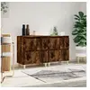 Image de Buffets 2 pcs chêne fumé 60x35x70 cm bois d'ingénierie3185756