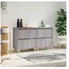 Image de Buffets 2 pcs sonoma gris 60x35x70 cm bois d'ingénierie3185757