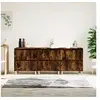 Image de Buffets 3 pcs chêne fumé 60x35x70 cm bois d'ingénierie3185772