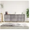 Image de Buffets 3 pcs sonoma gris 60x35x70 cm bois d ingénierie