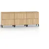 Image de Buffets 3 pcs chêne sonoma 60x35x70 cm bois d'ingénierie
